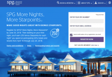 SPG俱樂部2018年夏季飯店會員入住點數加碼活動,6月30日註冊截止