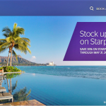 2018Q2 SPG買分活動:告別Starpoints!!-購買Starpoints 截止2018/5/31期間,購買5,000 點以上35%off優惠