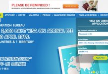 【免費辦簽證】2019泰國簽證懒人包、eVisa電子落地簽、观光簽攻略