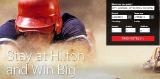 Hilton希爾頓專屬VIP金卡免費申請(Stay at Hilton and Win Big)