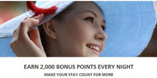 希爾頓榮譽會員入住Conrad & Waldorf Astoria酒店 每晚2,000點獎勵積(優惠至2018年12月31日)